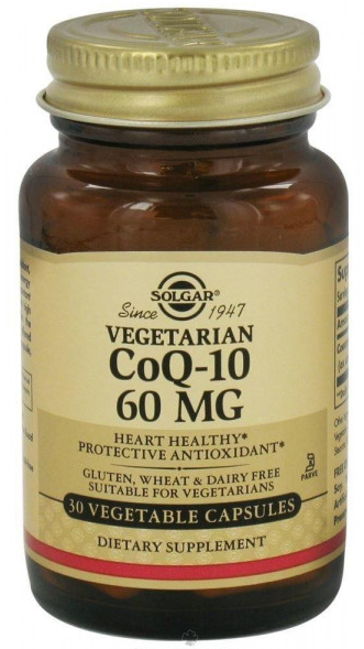 Solgar Vegetarian CoQ-10 60 мг (30 капс)