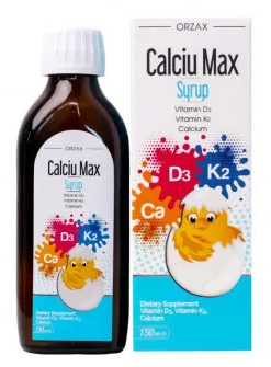Жидкий кальций для детей Ocean Calciu Max Orzax (150 мл)