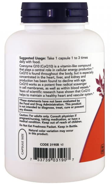 NOW CoQ10 30 mg (240 вег кап)