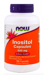 NOW Inositol (Инозитол) 500 mg Capsules
