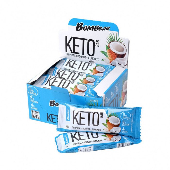 КЕТО Батончик BOMBBAR (40 гр)
