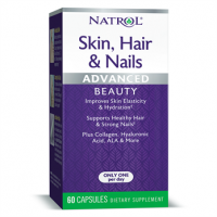 Natrol Skin Hair & Nails с Лютеином (60 капс)
