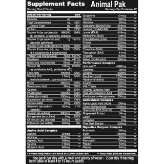 Universal Nutrition Animal Pak (15 пак)