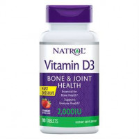 Natrol Vitamin D-3 2000 ME Быстрорастворимый (90 таб)