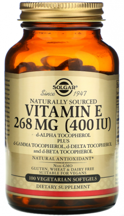 Solgar Vitamin E 400 ME (50 капс)