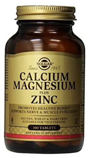 Solgar Calcium Magnesium plus Zinc (100 таб)