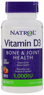 Natrol Vitamin D3 5000 ME (Быстрорастворимый) 