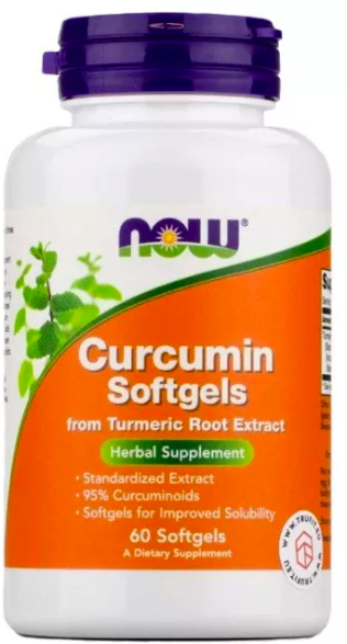 NOW Foods CURCUMIN Extract 95% 665 мг (60 капс)