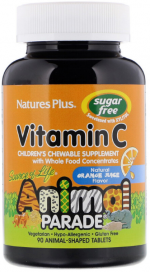 Витамин C для детей Nature's Plus Source of Life Animal Parade (90 жев таб)
