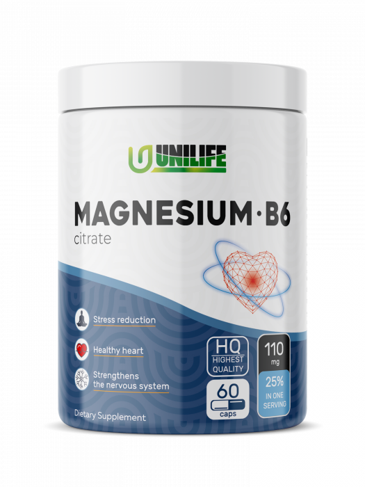 Магний цитрат Magnesium Citrate 60 капсул