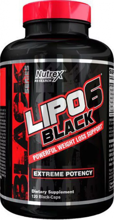 Nutrex Lipo 6 Black EU (120 кап)