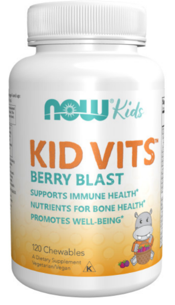 KID VITS (детские мультивитамины) 120 таб. NOW