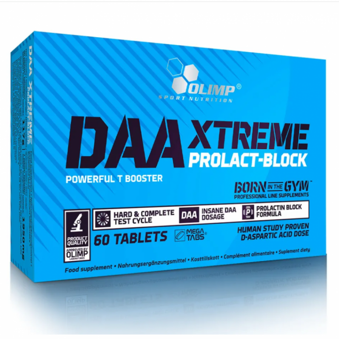 Д-аспаргиновая кислота DAA Xtreme Prolact Block (60 т)