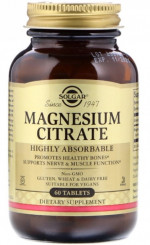 Магний Solgar Magnesium Citrate 400 mg