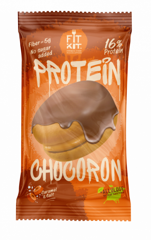 Протеиновые Макарон в шоколаде FIT KIT CHOCORON (30 г)
