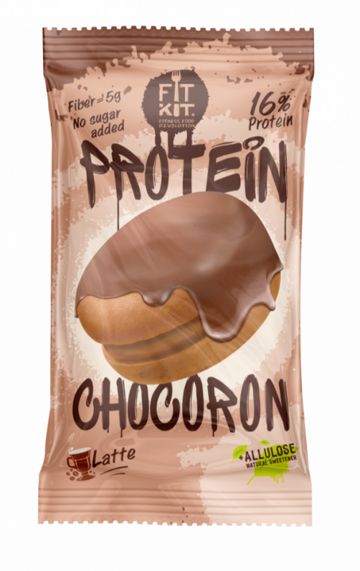 Протеиновые Макарон в шоколаде FIT KIT CHOCORON (30 г)