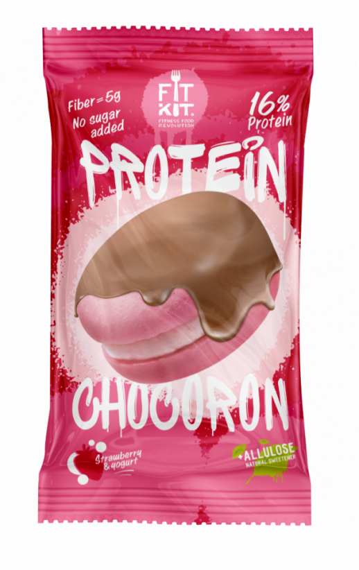 Протеиновые Макарон в шоколаде FIT KIT CHOCORON (30 г)