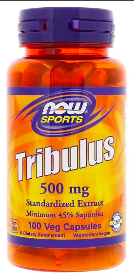Now Tribulus 500 мг 45% Saponins (100 кап)