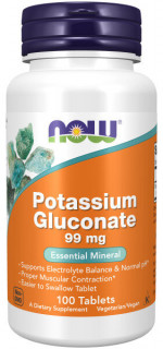 NOW Potassium Gluconate (Калий Глюконат) 99 мг