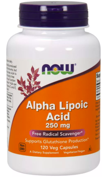 NOW Alpha Lipoic Acid 250 mg (120 капс)