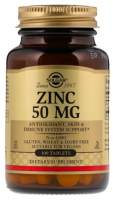 Solgar Zinc Gluconate 50 mg (100 таб)