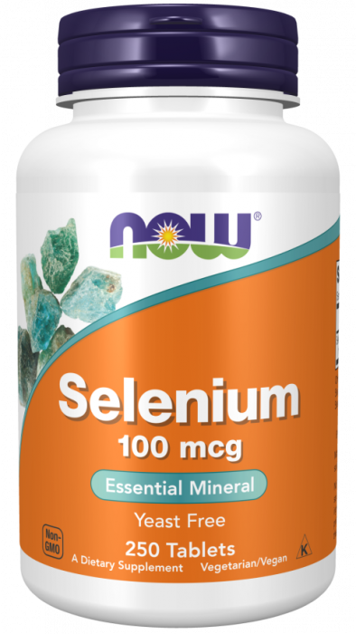 SELENIUM Yeast Free 100 мкг (селен) 100 таблеток Now Foods