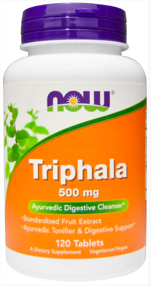 Now Triphala 500 мг (120 табл)
