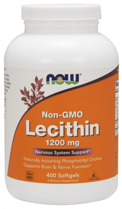 NOW Lecithin 1200 mg (400 кап)