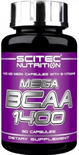 Scitec Nutrition Mega BCAA 1400 (90 капс)