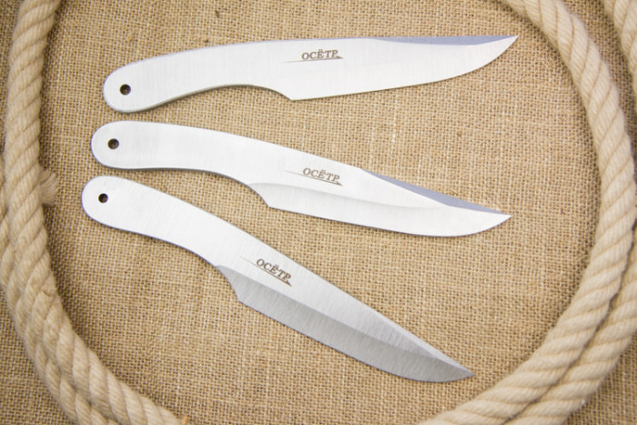 Метательный нож Осётр Satin