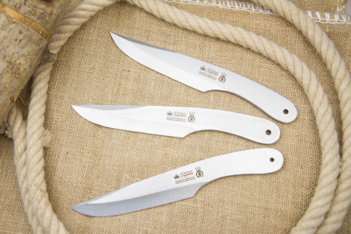 Метательный нож Осётр Satin