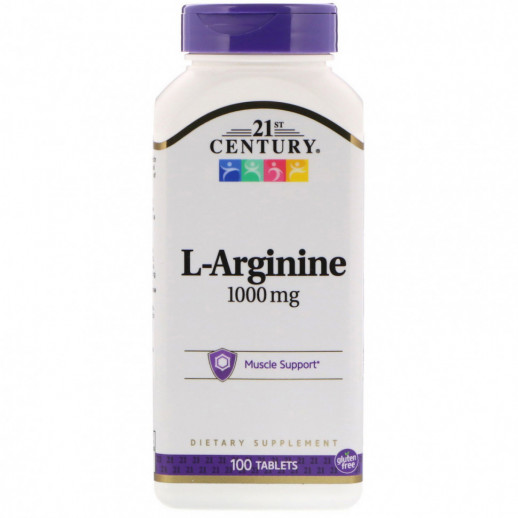 21 Century L-Arginine (Аргинин) 1000 mg