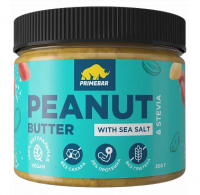 Арахисовая паста с Морской солью и Стевией Prime Kraft (300 гр)