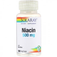 Ниацин Solaray 500 mg (100 кап)
