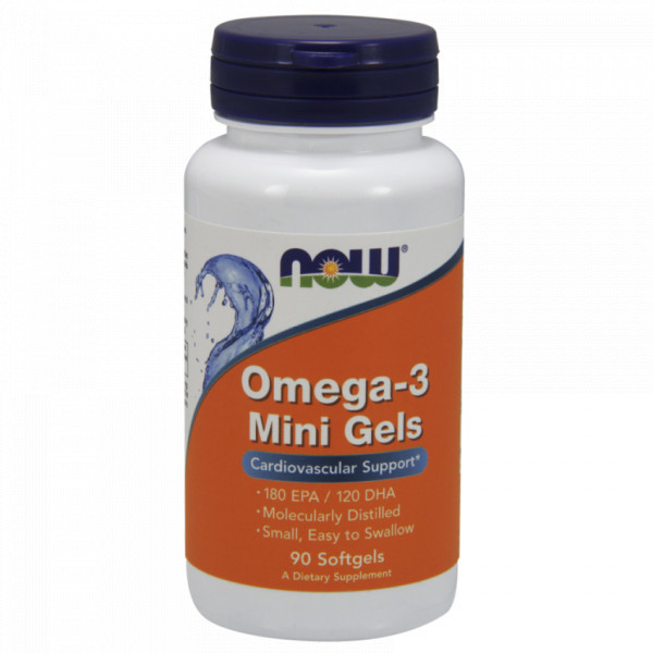 Omega-3 Mini Gels 180 EPA/120 DHA (90 капс)
