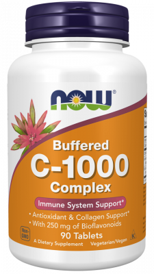 Витамин С 1000 Buffered Complex NOW (90 табл)