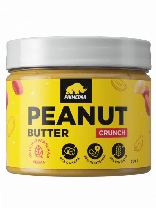 Арахисовая паста Хрустящая Prime Kraft (300 г)