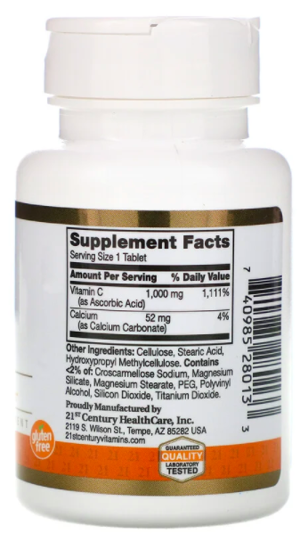 21st Century Vitamin C 1000 mg (60 таб)
