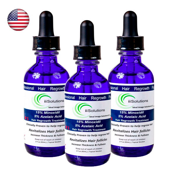 Миноксидил 15% iiSolutions 3 флакона