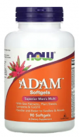 ADAM Superior Men's Multi (мультивитамины для мужчин) 90 мягких капсул NOW Foods