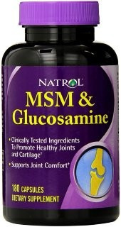 Natrol Glucosamine MSM (180 капс)